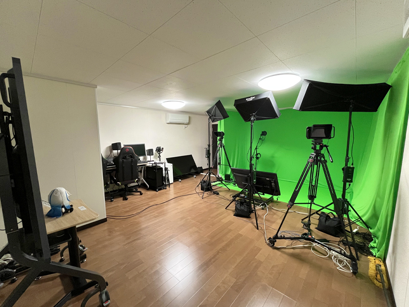 大宮本社の撮影スタジオ