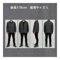 Leeコラボワークウェア　ジャケット画像