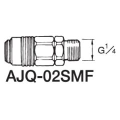エアー用クイックジョイント AJQシリーズ | アネスト岩田 製品 エアー用クイックジョイント AJQシリーズ | アネスト岩田 製品