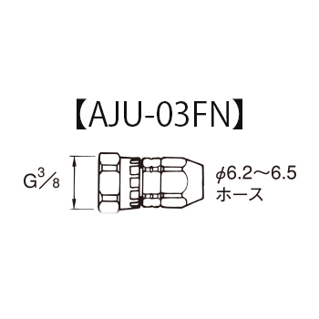 ホースジョイント(ステンレス製)　AJU_PJU-N画像